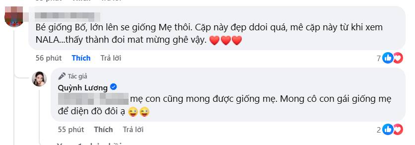 Quỳnh Lương khoe con gái vừa đầy tháng, dân tình nhận xét "sao y bản chính"- Ảnh 3. Quỳnh Lương khoe con gái vừa đầy tháng, dân tình nhận xét "sao y bản chính"- Ảnh 3.