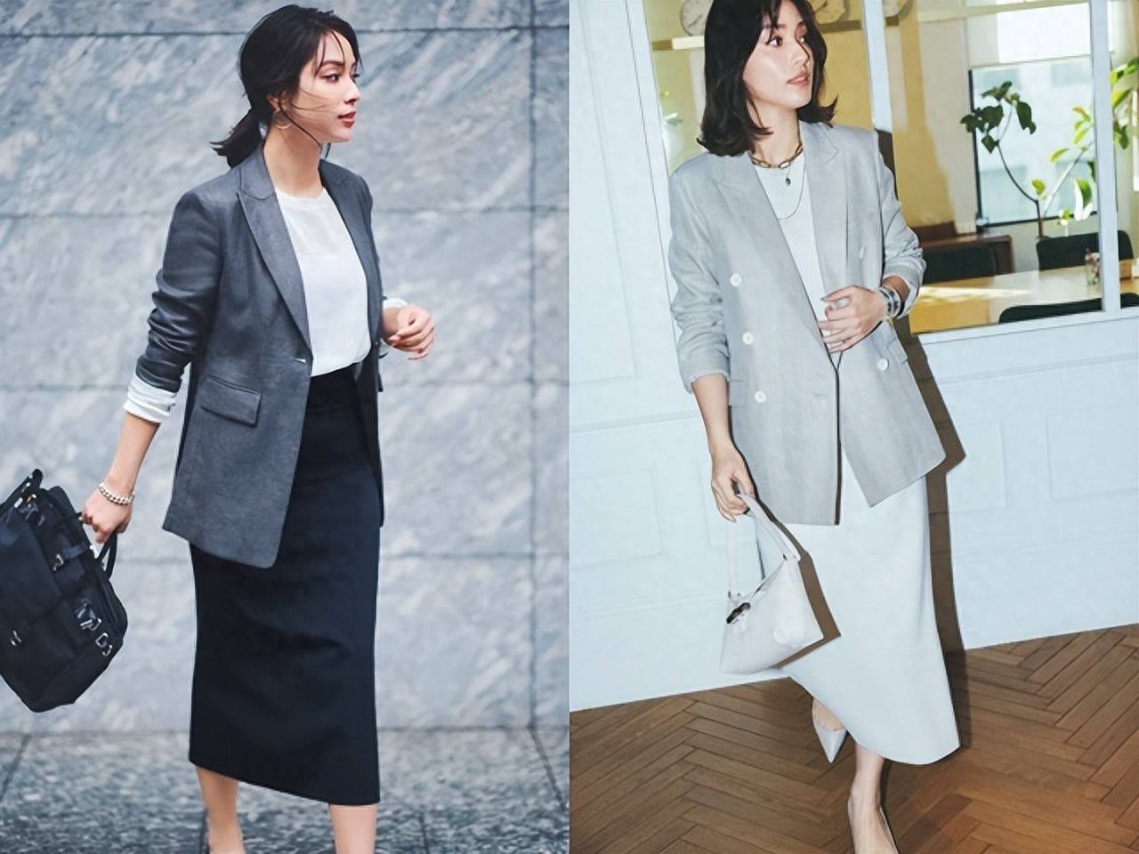 B&iacute; quyết phối đồ với gam x&aacute;m sang trọng: 4 m&ugrave;a đều đẹp, tạm biệt sự qu&ecirc; m&ugrave;a!- Ảnh 1.