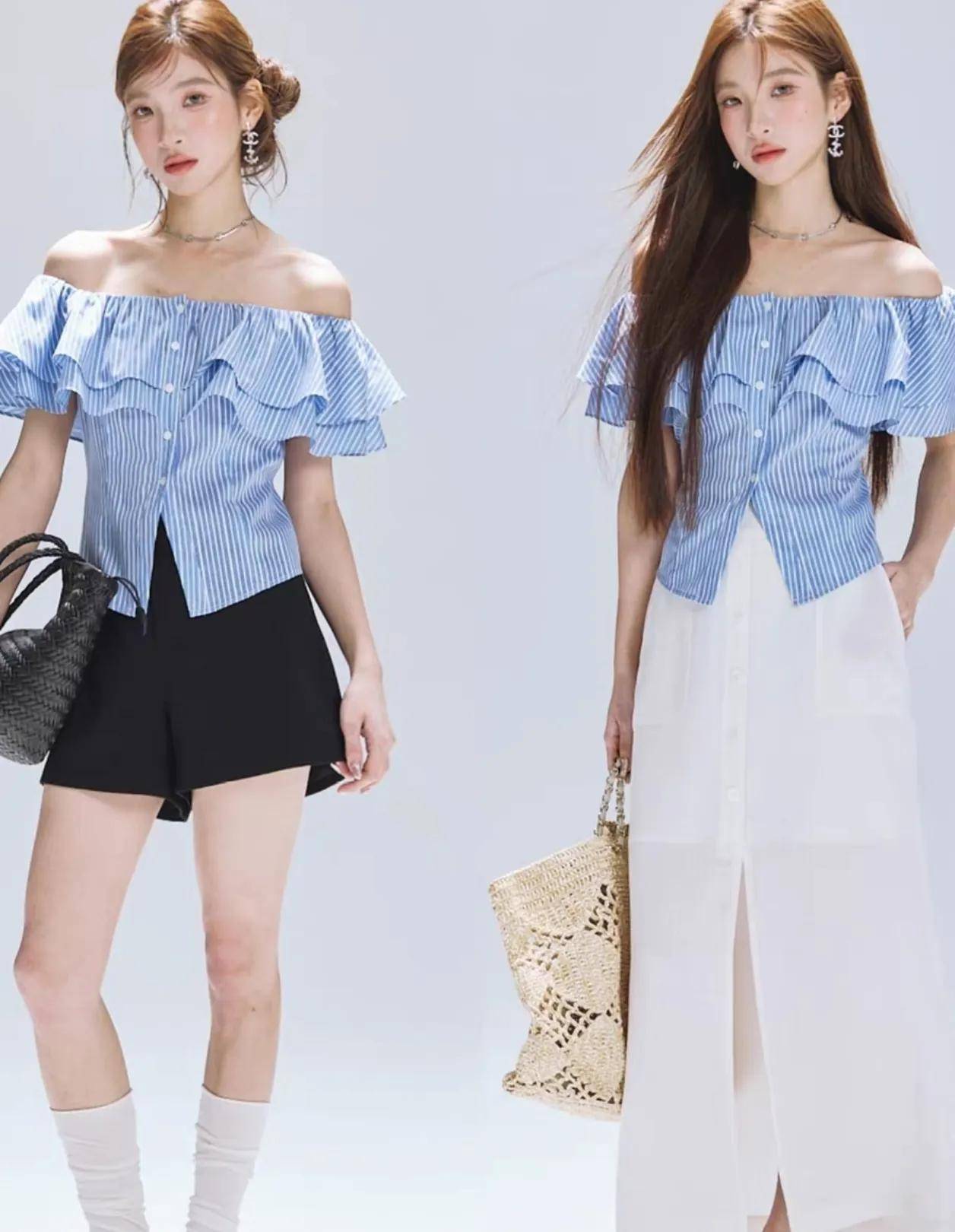 Nàng sành mặc đều có một chiếc áo trễ vai trong tủ - bạn thì sao?- Ảnh 3. Nàng sành mặc đều có một chiếc áo trễ vai trong tủ - bạn thì sao?- Ảnh 3.