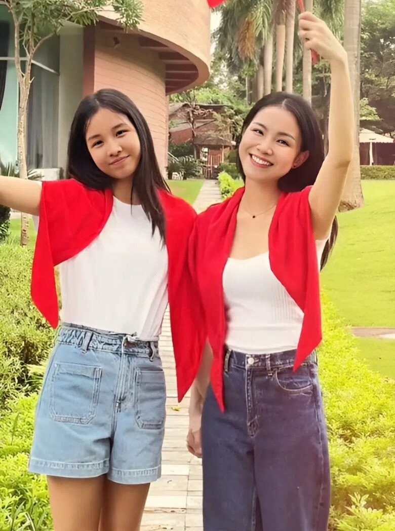 Con g&aacute;i Hoa hậu Th&ugrave;y L&acirc;m 12 tuổi cao 1,72m, vẻ ngo&agrave;i được v&iacute; như mỹ nh&acirc;n sở hữu nhan sắc v&ocirc; địch thi&ecirc;n hạ- Ảnh 5.