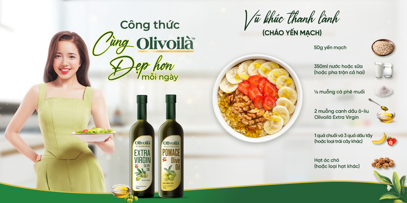 Mách nàng các công thức nấu ăn với dầu Ô-liu để “Đẹp hơn mỗi ngày”- Ảnh 2. Mách nàng các công thức nấu ăn với dầu Ô-liu để “Đẹp hơn mỗi ngày”- Ảnh 2.