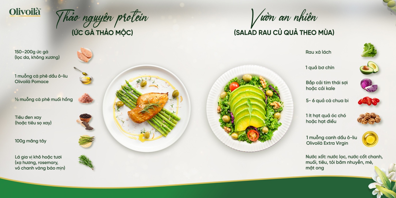 Mách nàng các công thức nấu ăn với dầu Ô-liu để “Đẹp hơn mỗi ngày”- Ảnh 3. Mách nàng các công thức nấu ăn với dầu Ô-liu để “Đẹp hơn mỗi ngày”- Ảnh 3.