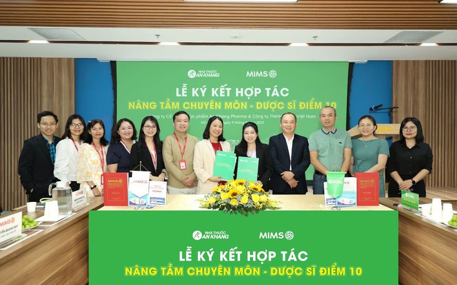 An Khang và MIMS ký kết chiến lược: Chuẩn hóa chuyên môn để dược sĩ trở thành “chuyên gia sức khỏe”- Ảnh 1. An Khang và MIMS ký kết chiến lược: Chuẩn hóa chuyên môn để dược sĩ trở thành “chuyên gia sức khỏe”- Ảnh 1.