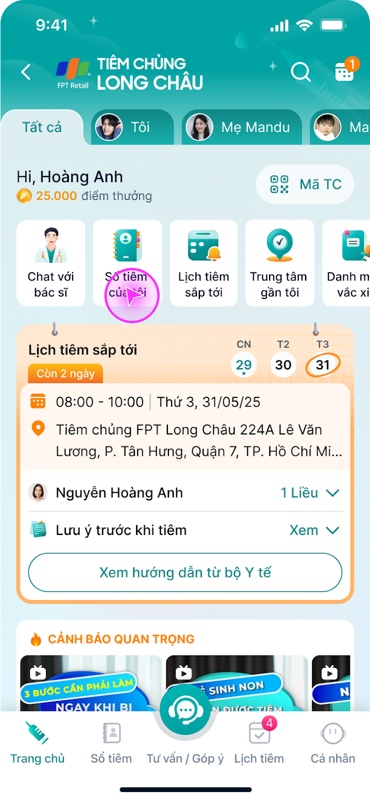 Sổ sức khoẻ điện tử Long Châu: Chăm sóc sức khoẻ thông minh với công nghệ AI đột phá- Ảnh 7.