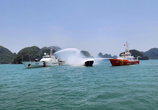 Xứng đáng là lực lượng nòng cốt bảo vệ vùng biển Đông Bắc- Ảnh 7. Xứng đáng là lực lượng nòng cốt bảo vệ vùng biển Đông Bắc- Ảnh 7.