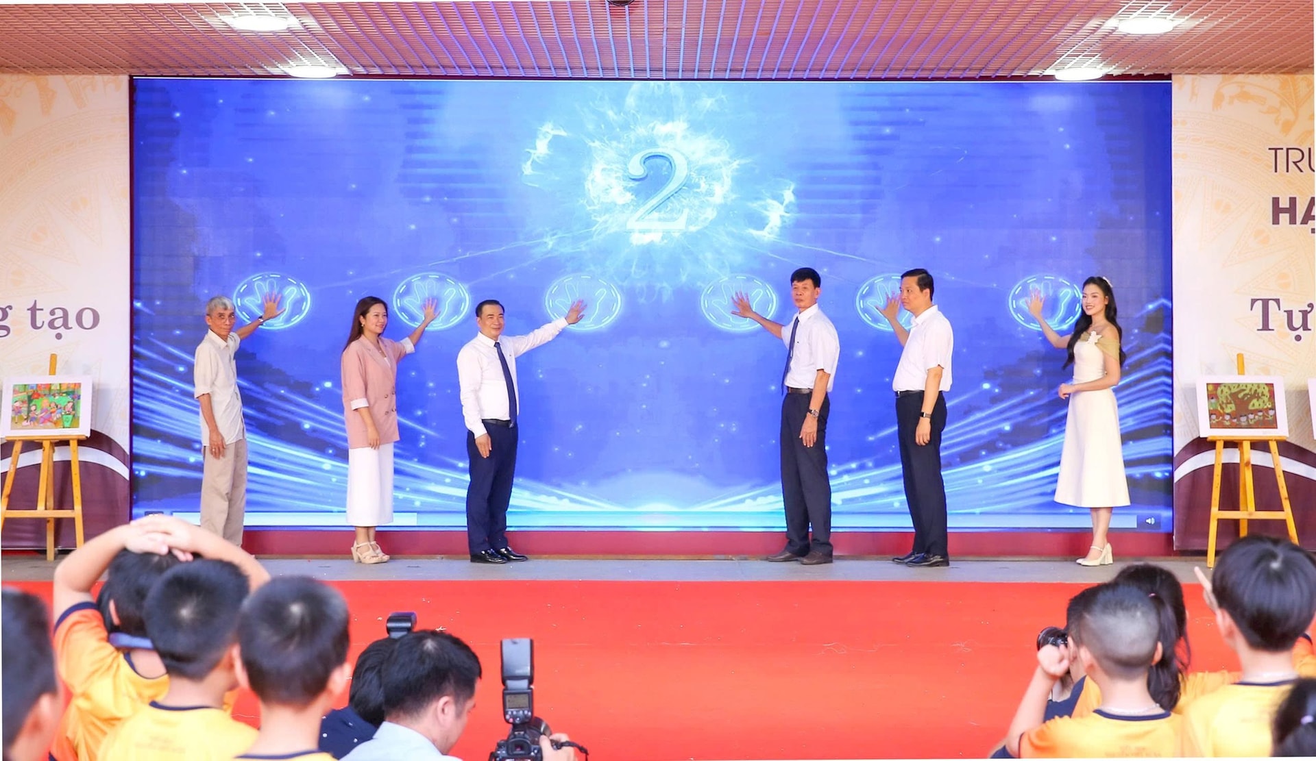 Phát động Cuộc thi vẽ tranh Bảo vệ môi trường trong học đường lần thứ hai, chủ đề “Sân trường mơ ước của em"- Ảnh 3.