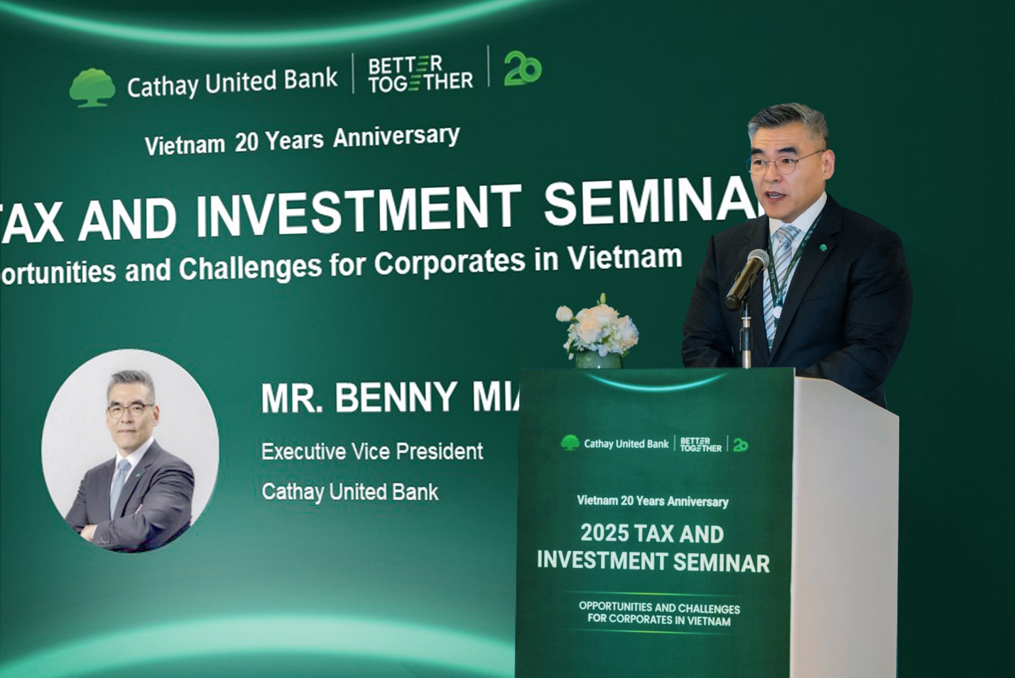 Ngân hàng Cathay United Bank tổ chức diễn đàn thuế và đầu tư tại Việt Nam- Ảnh 1.