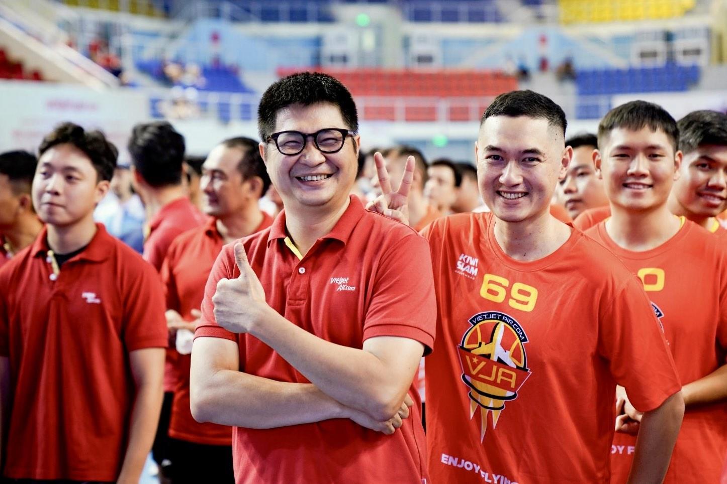Khí thế sôi nổi và ý nghĩa tại Đại hội Thể thao Vietjet 2025- Ảnh 3. Khí thế sôi nổi và ý nghĩa tại Đại hội Thể thao Vietjet 2025- Ảnh 3.