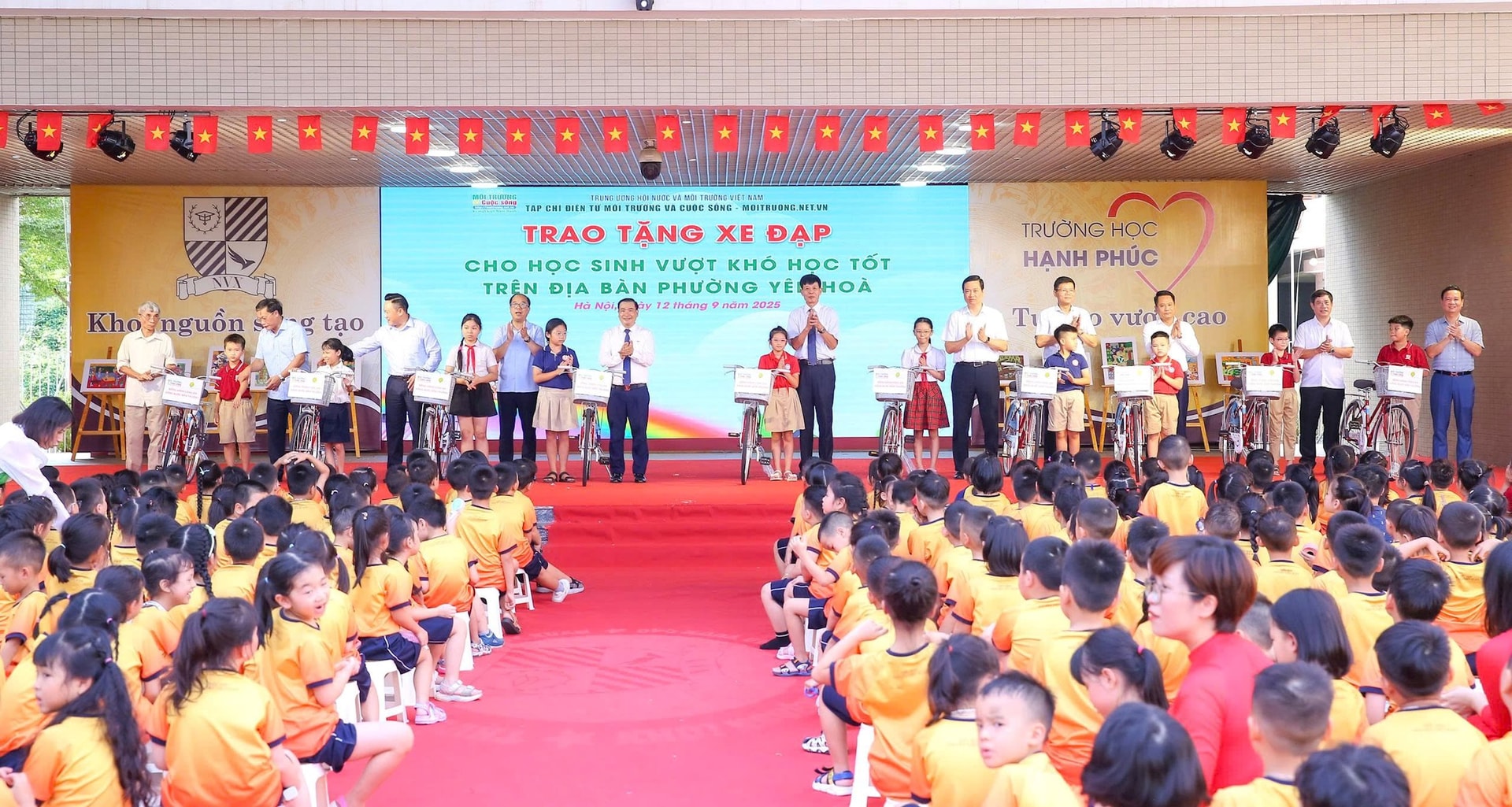 Phát động Cuộc thi vẽ tranh Bảo vệ môi trường trong học đường lần thứ hai, chủ đề “Sân trường mơ ước của em"- Ảnh 7.