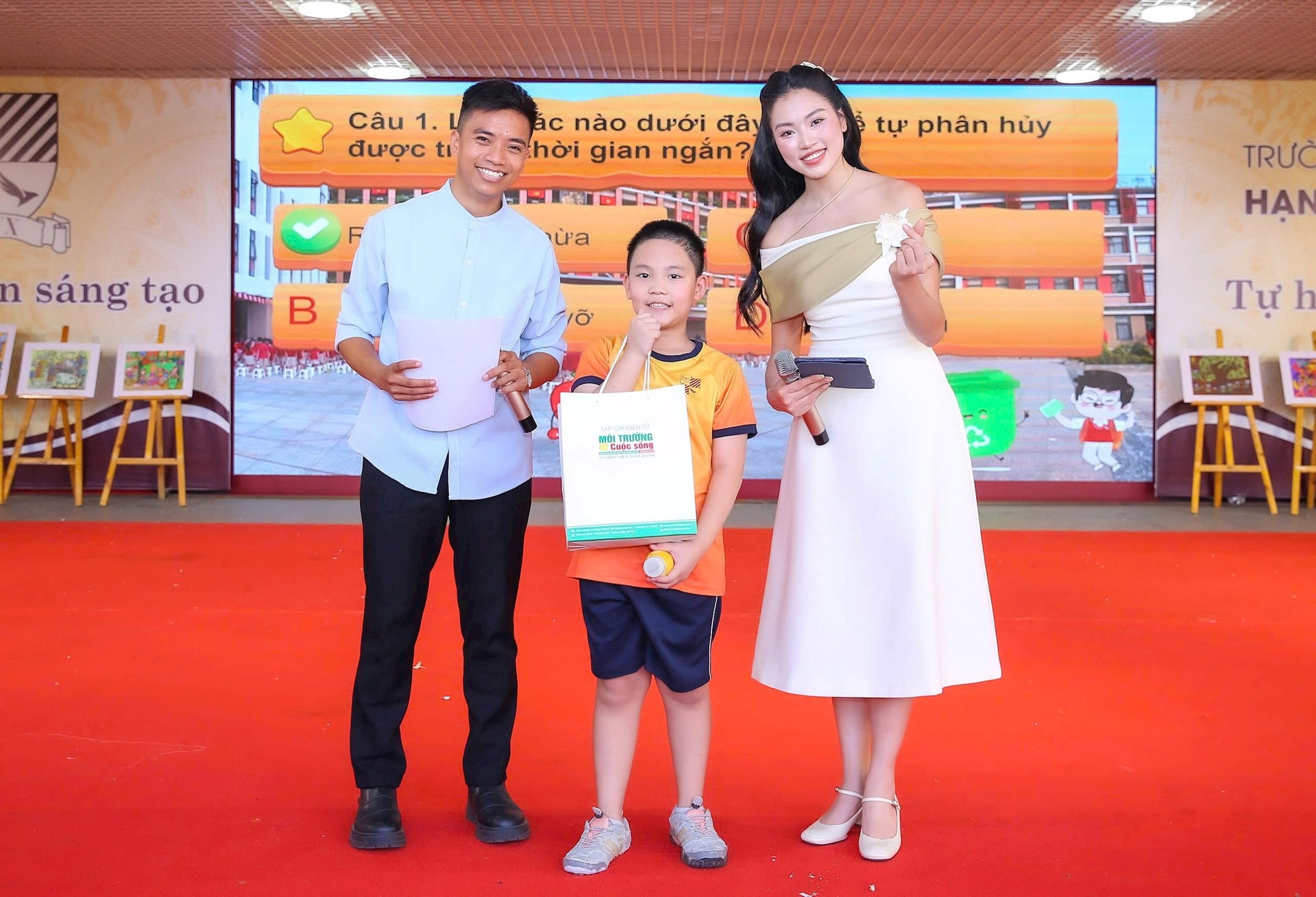 Phát động Cuộc thi vẽ tranh Bảo vệ môi trường trong học đường lần thứ hai, chủ đề “Sân trường mơ ước của em"- Ảnh 18.