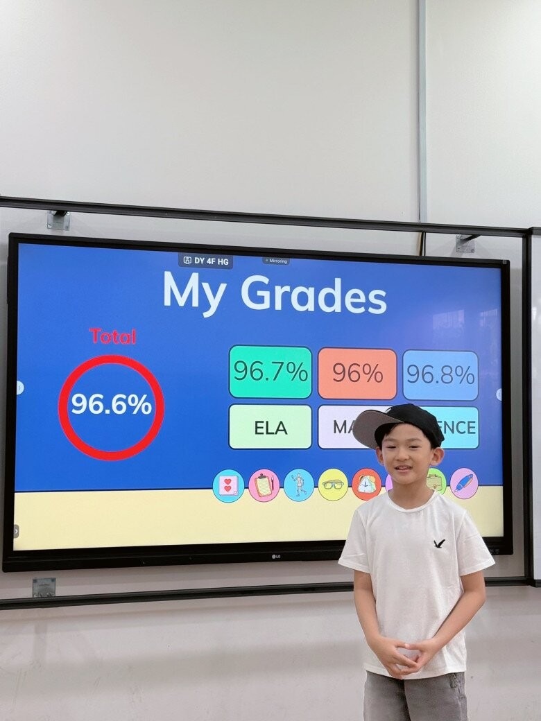 Con trai 7 tuổi của Lương Thế Thành, ngoại hình sao y "bản chính", thuyết trình tiếng Anh - Việt đều thuần thục- Ảnh 6.