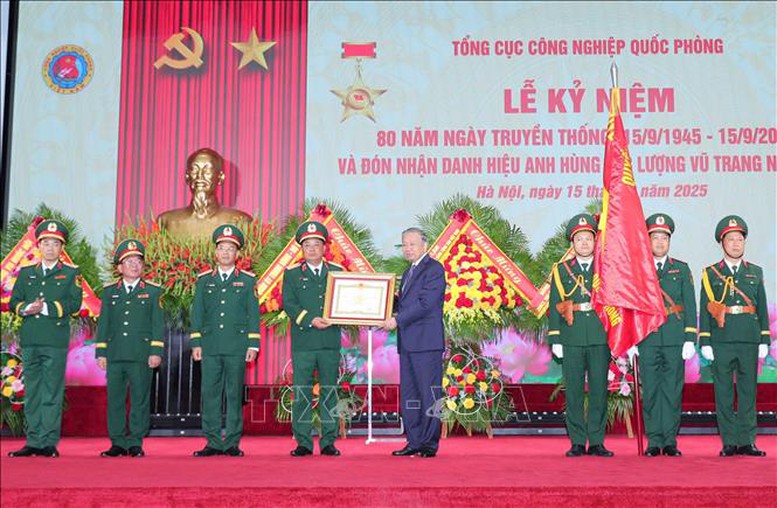 Tổng Bí thư Tô Lâm: Đẩy mạnh phát triển công nghiệp quốc phòng theo hướng chủ động, tự lực, tự cường, lưỡng dụng, hiện đại- Ảnh 3.