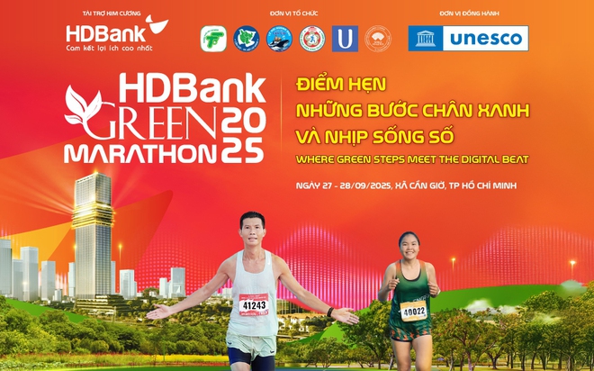 HDBank Green Marathon 2025 mùa thứ tư: Hành trình “xanh” sôi động và đầy mới mẻ- Ảnh 1.