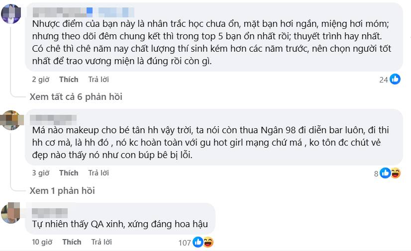 Vừa đăng quang, Hoa hậu Nguyễn Thị Yến Nhi đã gặp "bão bình luận" tranh cãi về nhan sắc, Quế Anh cũng được réo tên- Ảnh 5.