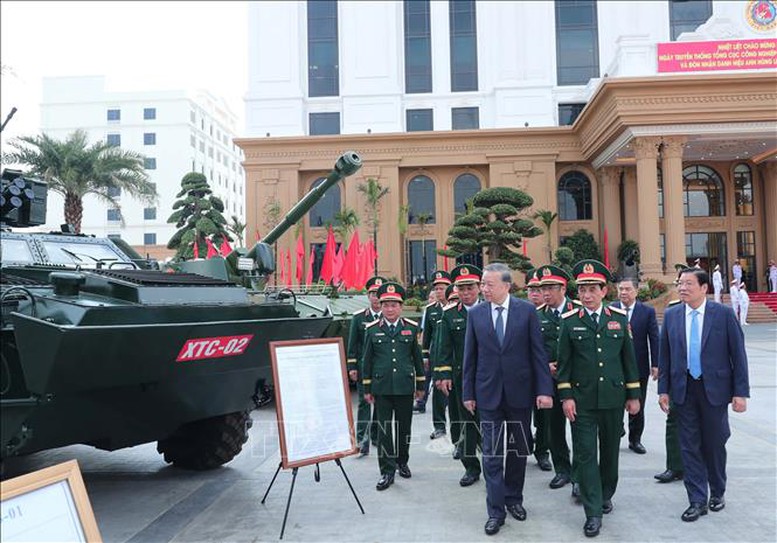 Tổng Bí thư Tô Lâm: Đẩy mạnh phát triển công nghiệp quốc phòng theo hướng chủ động, tự lực, tự cường, lưỡng dụng, hiện đại- Ảnh 7.