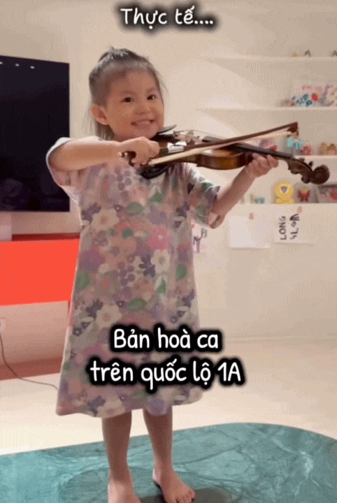 Pam Y&ecirc;u Ơi trổ t&agrave;i k&eacute;o đ&agrave;n Violin: Mẹ Salim v&iacute; như 