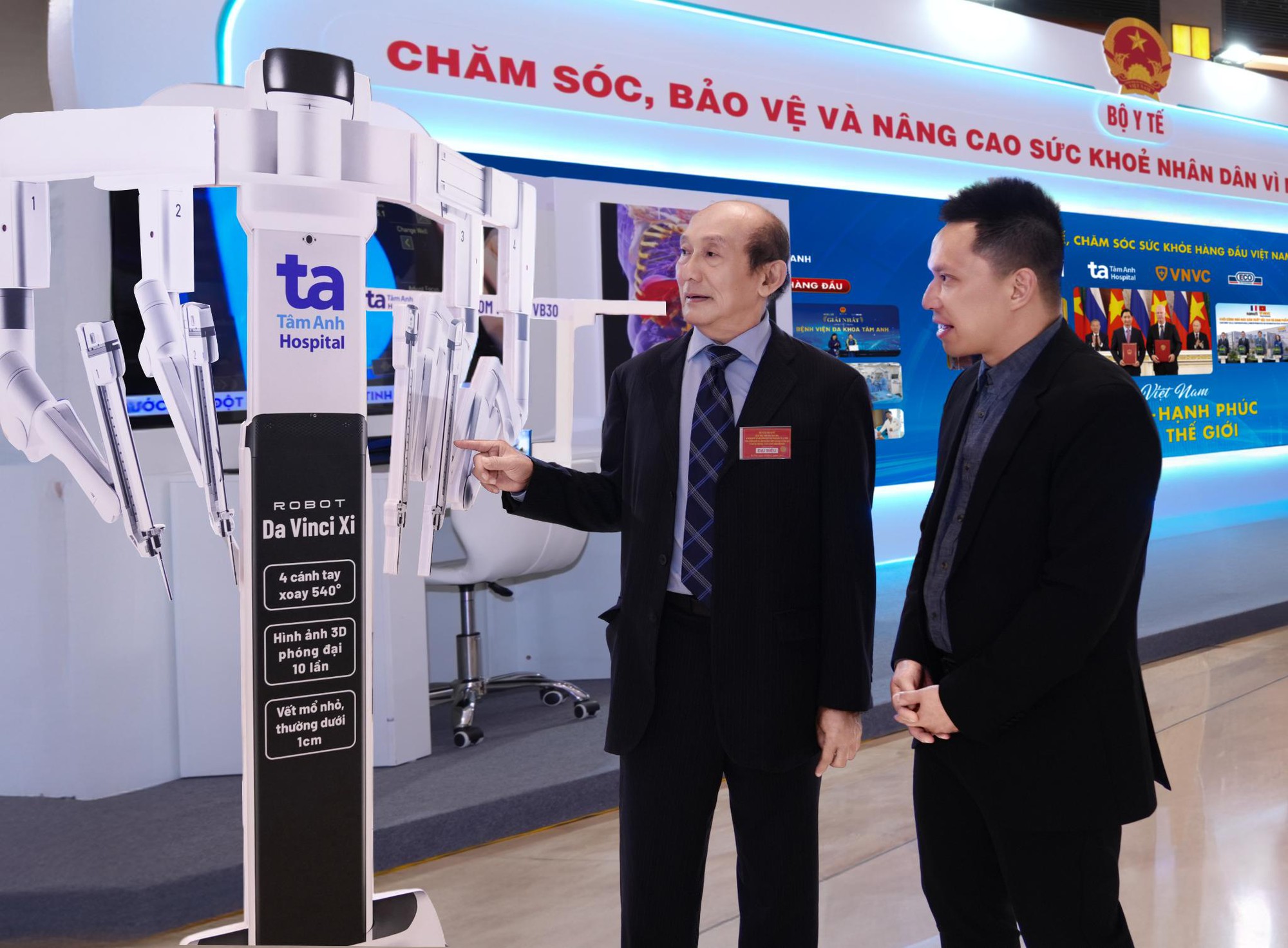 Dàn Robot AI hiếm và "khủng" của ngành Y tế - lần đầu tiên được BV Tâm Anh giới thiệu tại tòa nhà Quốc hội- Ảnh 2. Dàn k+ truc tiep bong da hiếm và "khủng" của ngành Y tế - lần đầu tiên được BV Tâm Anh giới thiệu tại tòa nhà Quốc hội- Ảnh 2.
