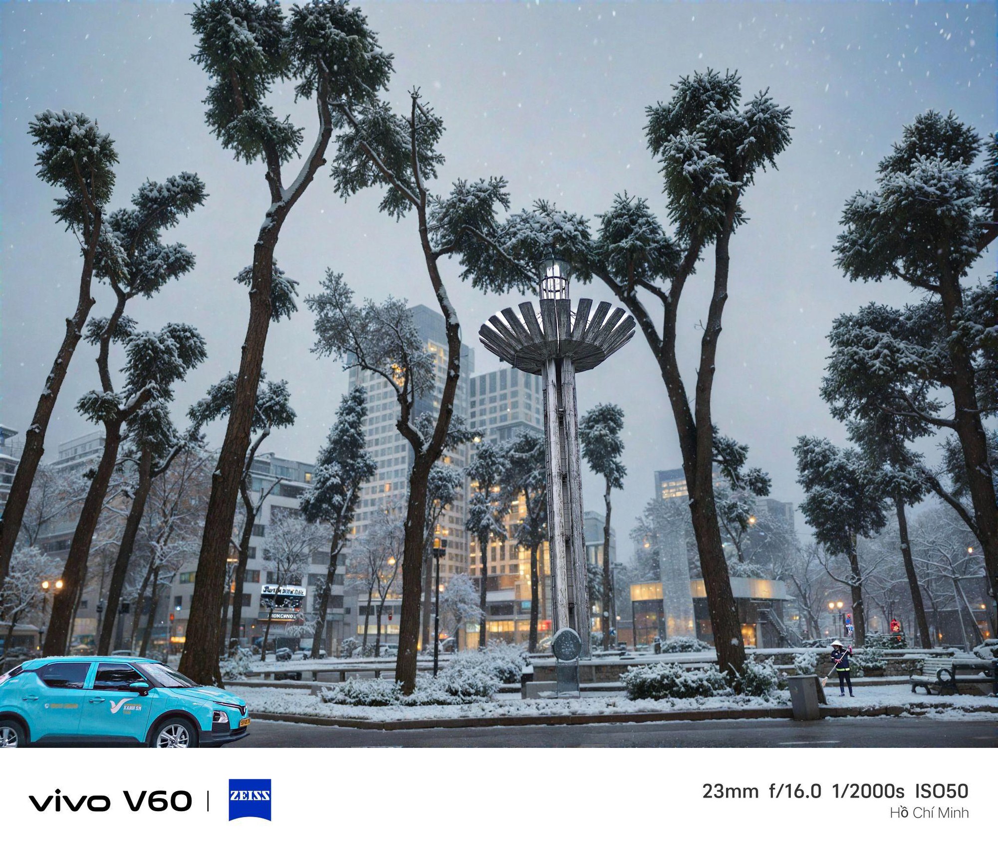 vivo V60 5G hô biến Việt Nam có cả tuyết rơi lẫn lá phong đỏ với tính năng truc tiep bong da hom nay- Ảnh 5.