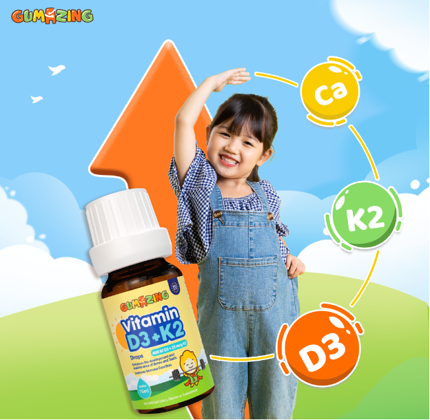 Gumazing Vitamin D3K2 Drops – lựa chọn trên hành trình hỗ trợ cao lớn của con- Ảnh 2.