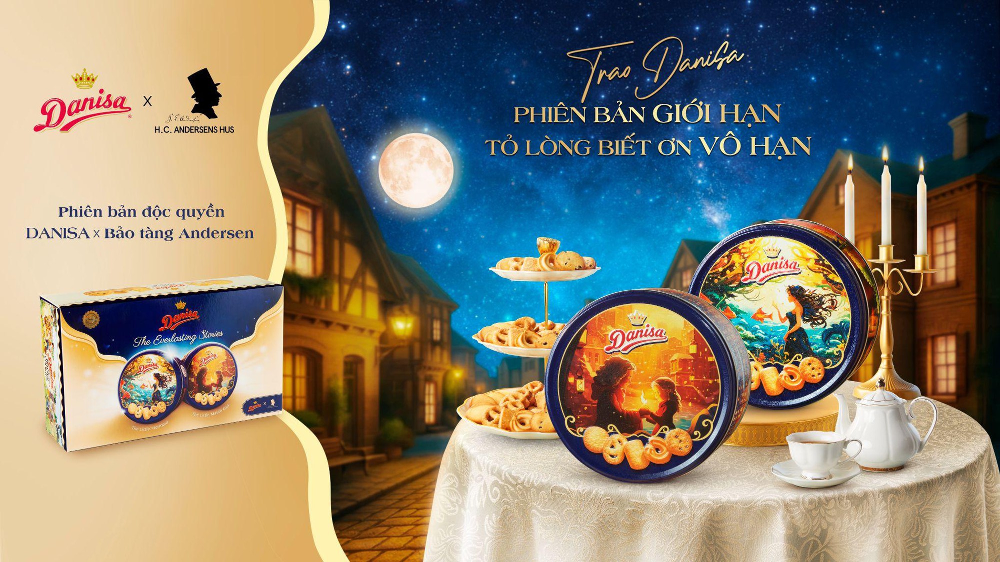 Danisa đưa truyện cổ Andersen vào bộ quà tặng Trung thu phiên bản giới hạn- Ảnh 1. Danisa đưa truyện cổ Andersen vào bộ quà tặng xem bong da truc tiep nhanh nhat phiên bản giới hạn- Ảnh 1.