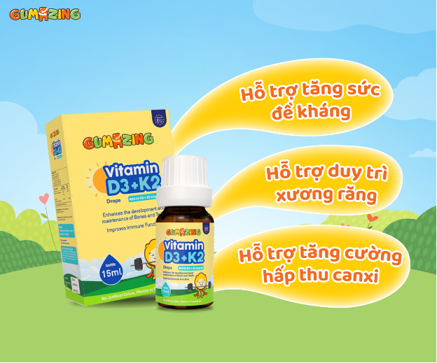Gumazing Vitamin D3K2 Drops – lựa chọn trên hành trình hỗ trợ cao lớn của con- Ảnh 4.