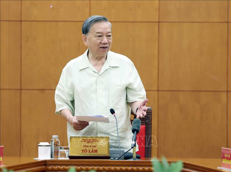 Tổng Bí thư Tô Lâm: Định hướng phát triển đô thị, nông thôn tương xứng với yêu cầu phát triển trong kỷ nguyên mới- Ảnh 3. Tổng Bí thư Tô Lâm: Định hướng phát triển đô thị, nông thôn tương xứng với yêu cầu phát triển trong kỷ nguyên mới- Ảnh 3.