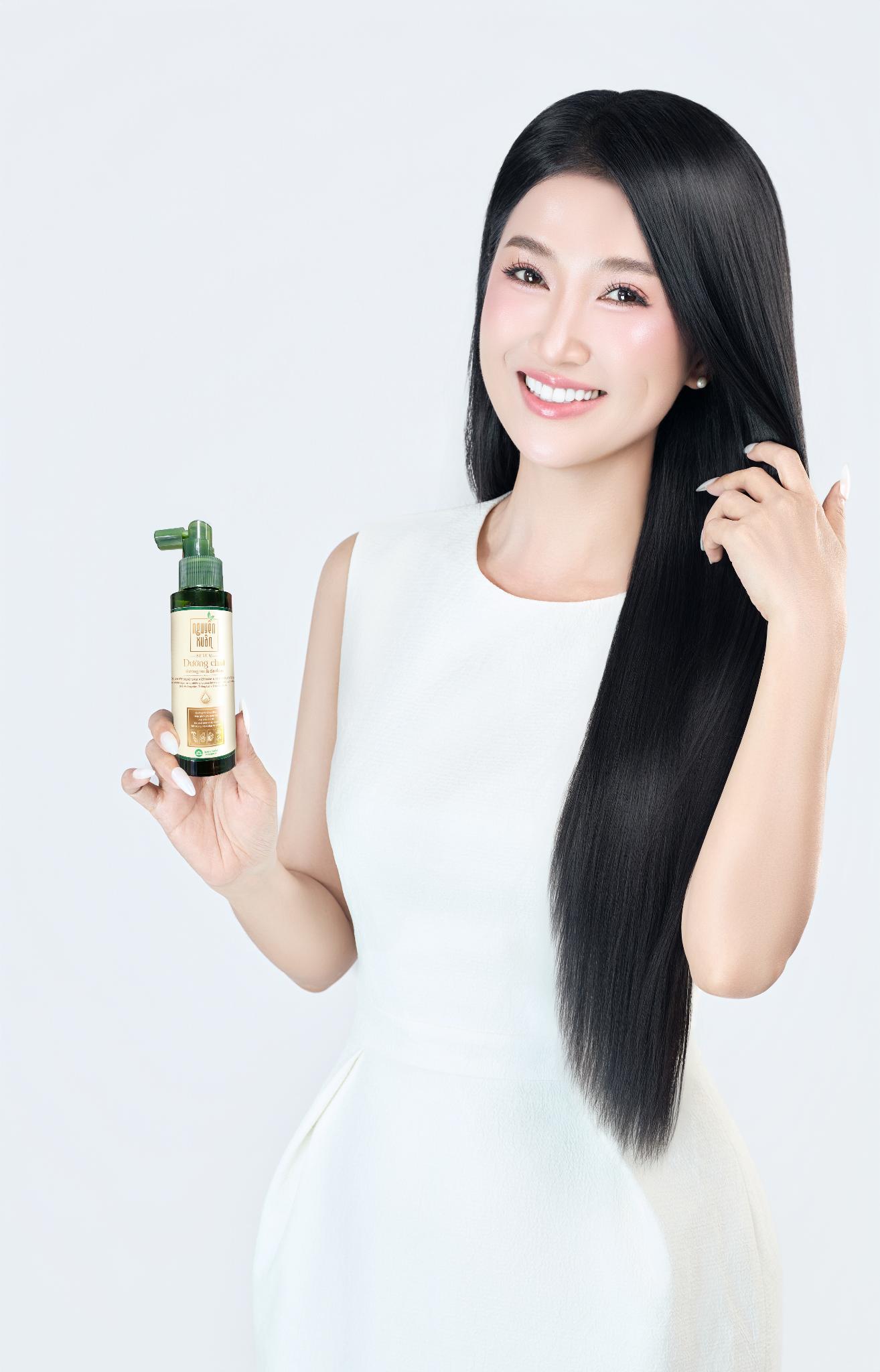 Học sao Việt bí quyết dưỡng và hỗ trợ  tóc mới mọc chắc khoẻ!- Ảnh 2.