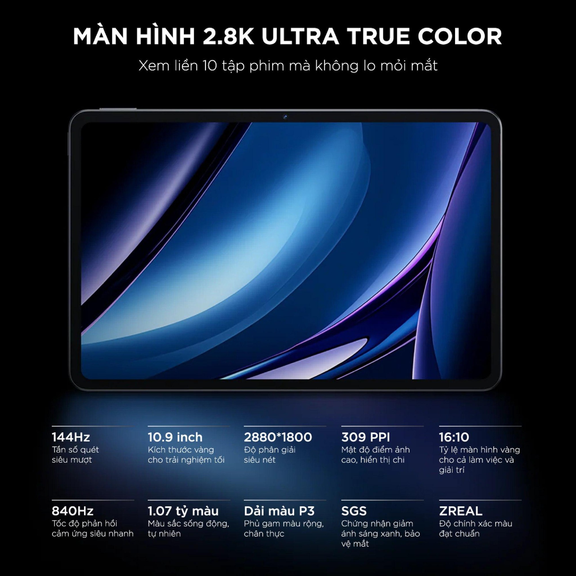 Nubia Pad Pro 2025 - Đột phá công nghệ với sức mạnh Snapdragon 8 Gen 3- Ảnh 3.