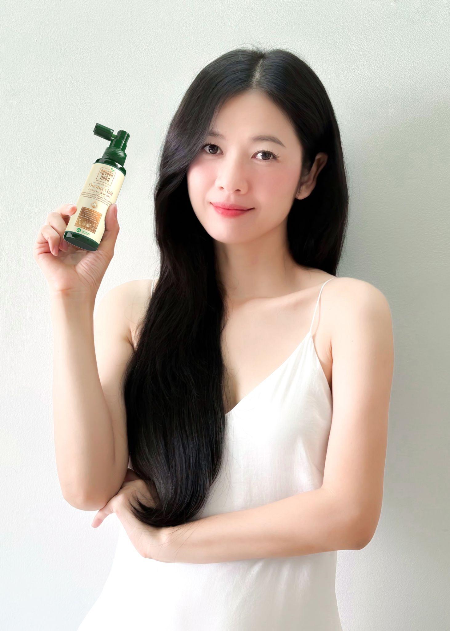 Học sao Việt bí quyết dưỡng và hỗ trợ  tóc mới mọc chắc khoẻ!- Ảnh 3.