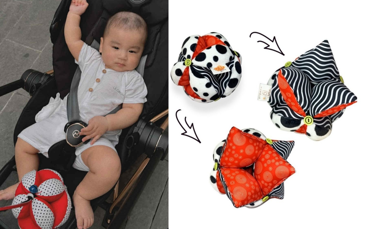 Mai Ngọc sắm quả bóng đặc biệt cho con, muốn bé thông minh thì các mẹ rất nên tham khảo- Ảnh 2. Mai Ngọc sắm quả bóng đặc biệt cho con, muốn bé thông minh thì các mẹ rất nên tham khảo- Ảnh 2.