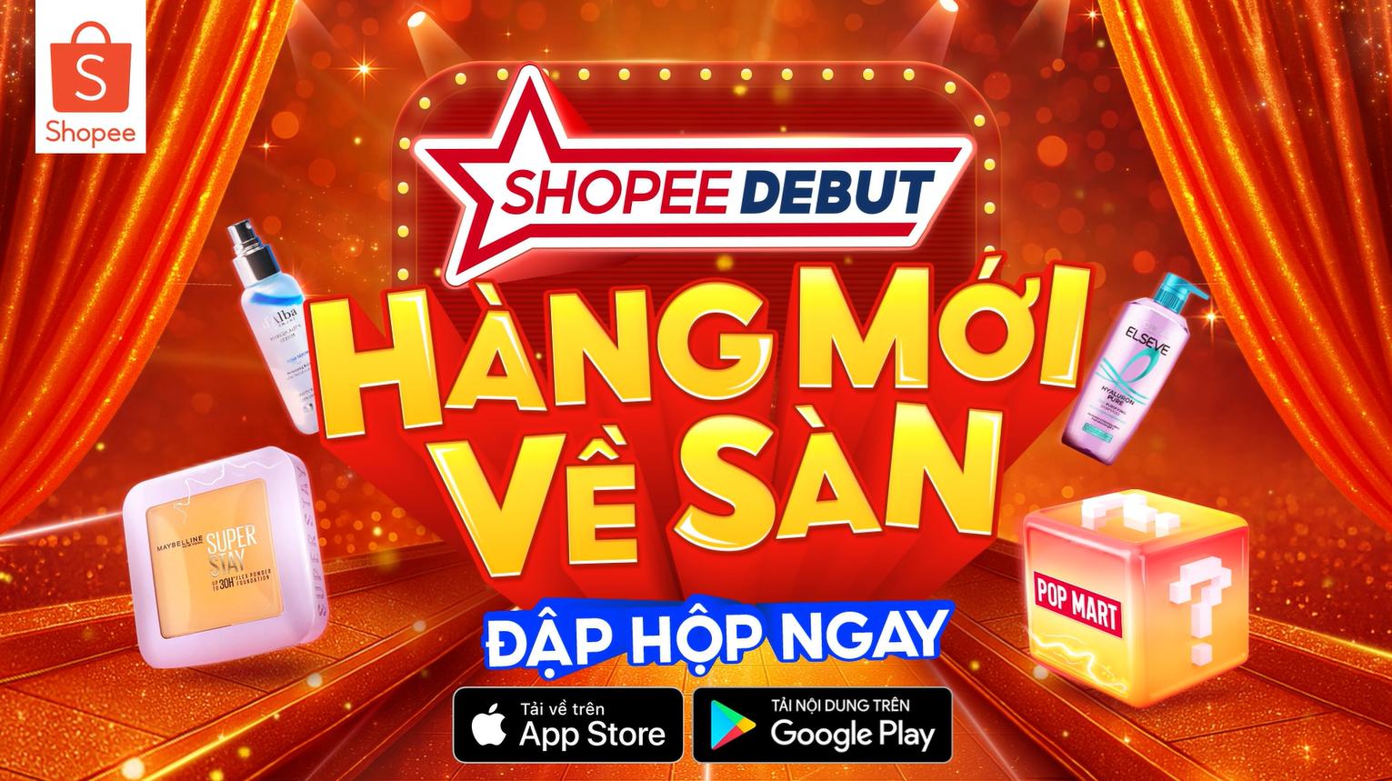Shopee Debut: Ngỡ ngàng “sân khấu ra mắt” hoành tráng của hàng ngàn sản phẩm mới- Ảnh 1. Shopee Debut: Ngỡ ngàng “sân khấu ra mắt” hoành tráng của hàng ngàn sản phẩm mới- Ảnh 1.