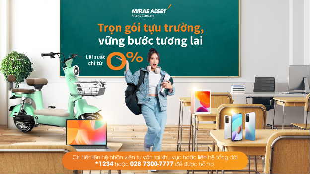 Giải pháp tài chính mùa tựu trường từ Mirae Asset- Ảnh 1.
