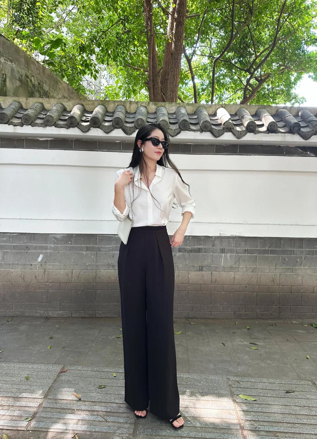 Từ quần ống rộng đến sơ mi: Công thức mặc đẹp cho mọi dáng người- Ảnh 5. Từ quần ống rộng đến sơ mi: Công thức mặc đẹp link bong da truc tiep mọi dáng người- Ảnh 5.