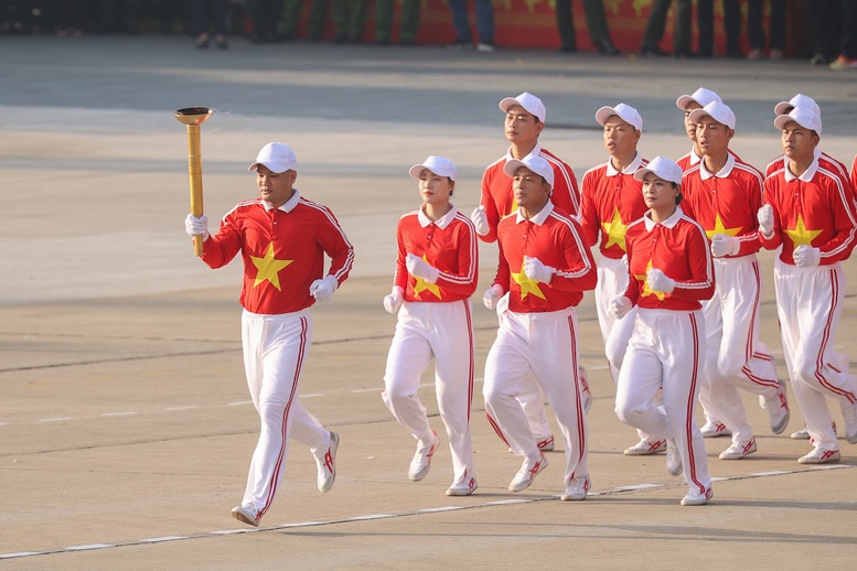 TỔNG THUẬT: Kỷ niệm trọng thể 80 năm Quốc khánh nước Cộng hòa XHCN Việt Nam- Ảnh 6. TỔNG THUẬT: Kỷ niệm trọng thể 80 năm Quốc khánh nước Cộng hòa XHCN Việt Nam- Ảnh 6.