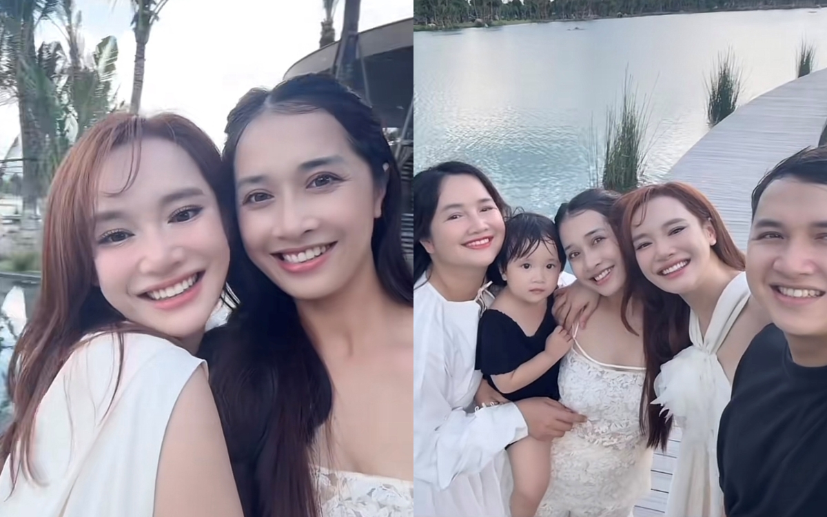 Xuất hiện sau tin bầu bí, Nhã Phương gây "sốt" với váy trắng cổ yếm tinh khôi- Ảnh 4. Xuất hiện sau tin bầu bí, Nhã Phương gây "sốt" với váy trắng cổ yếm tinh khôi- Ảnh 4.