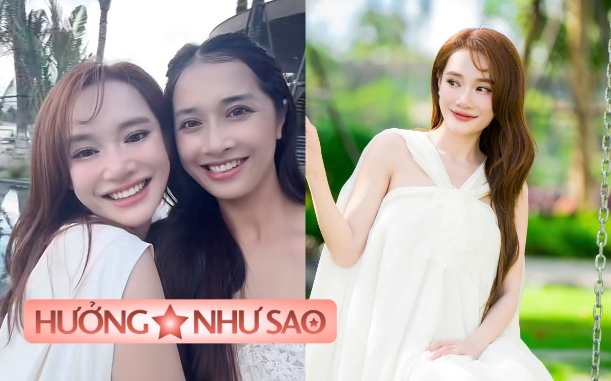 Xuất hiện sau tin bầu bí, Nhã Phương gây "sốt" với váy trắng cổ yếm tinh khôi- Ảnh 1. Xuất hiện sau tin bầu bí, Nhã Phương gây "sốt" với váy trắng cổ yếm tinh khôi- Ảnh 1.