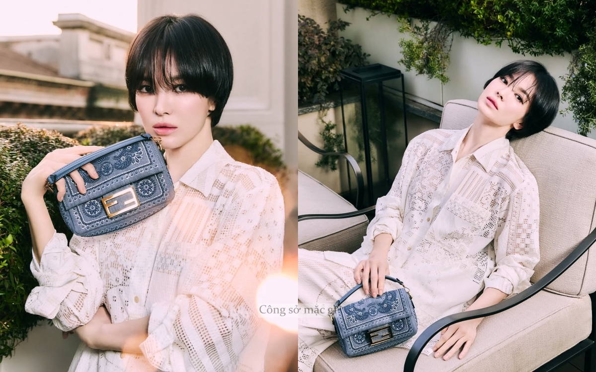 Lương Thùy Linh - Song Hye Kyo đọ độ sang chảnh khi đụng 1 set đồ- Ảnh 5. Lương Thùy Linh - Song Hye Kyo đọ độ sang chảnh khi đụng 1 set đồ- Ảnh 5.