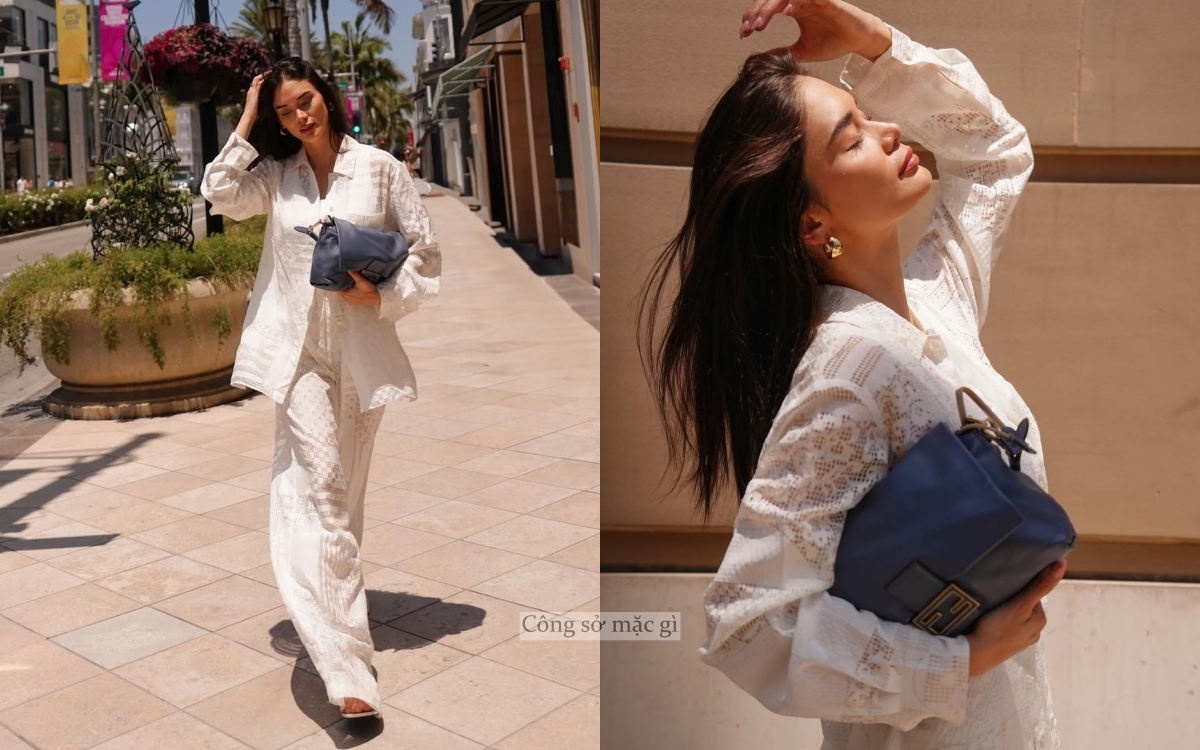 Lương Thùy Linh - Song Hye Kyo đọ độ sang chảnh khi đụng 1 set đồ- Ảnh 6. Lương Thùy Linh - Song Hye Kyo đọ độ sang chảnh khi đụng 1 set đồ- Ảnh 6.