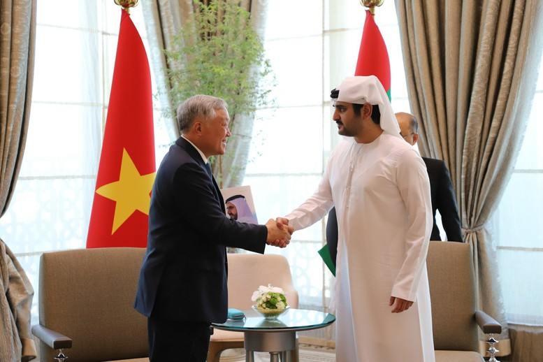 UAE sẵn sàng chia sẻ kinh nghiệm, hỗ trợ xây dựng trung tâm tài chính quốc tế tại Việt Nam- Ảnh 1. UAE sẵn sàng chia sẻ kinh nghiệm, hỗ trợ xây dựng trung tâm tài chính quốc tế tại Việt Nam- Ảnh 1.
