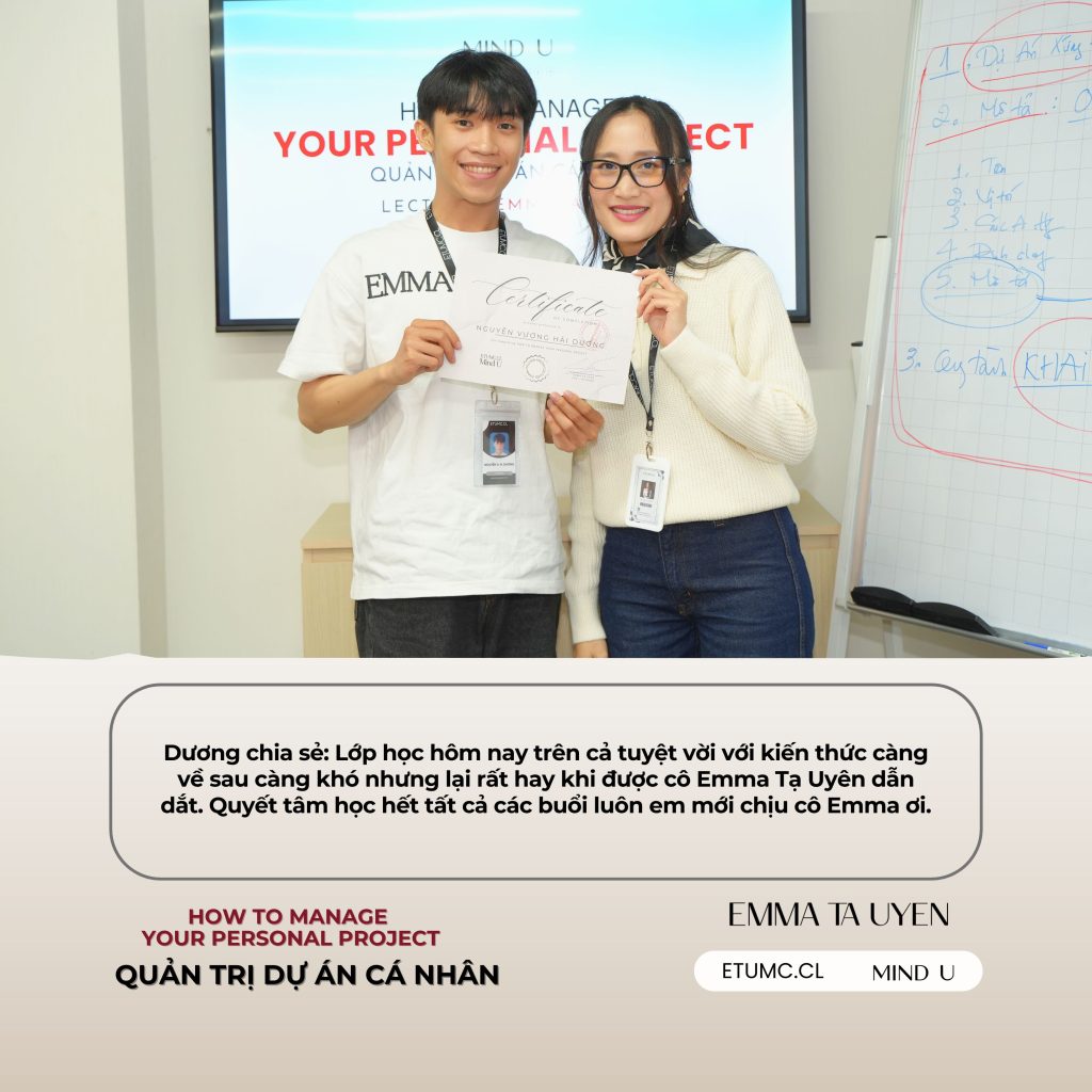 Quản trị dự án cá nhân: hành trình chuyển đổi năng lực phát triển bản thân- Ảnh 7.