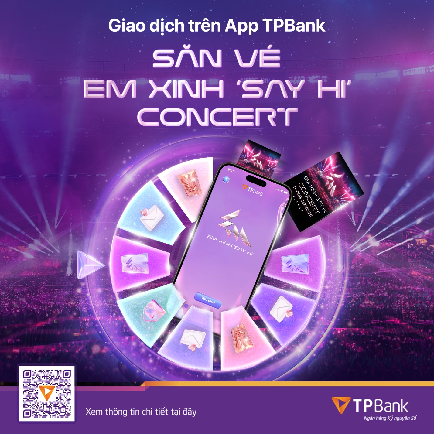TPBank tặng vé đưa Xinhiu thẳng tới Em Xinh “Say Hi” Concert Đêm 2- Ảnh 2. TPBank tặng vé đưa Xinhiu thẳng tới Em Xinh “Say Hi” Concert Đêm 2- Ảnh 2.