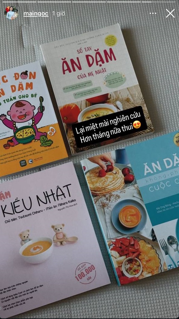 MC Mai Ngọc "đi trước một bước" trong việc chăm con, miệt mài nghiên cứu để bé cứng cáp hơn từng ngày- Ảnh 2. MC Mai Ngọc "đi trước một bước" trong việc chăm con, miệt mài nghiên cứu để bé cứng cáp hơn từng ngày- Ảnh 2.