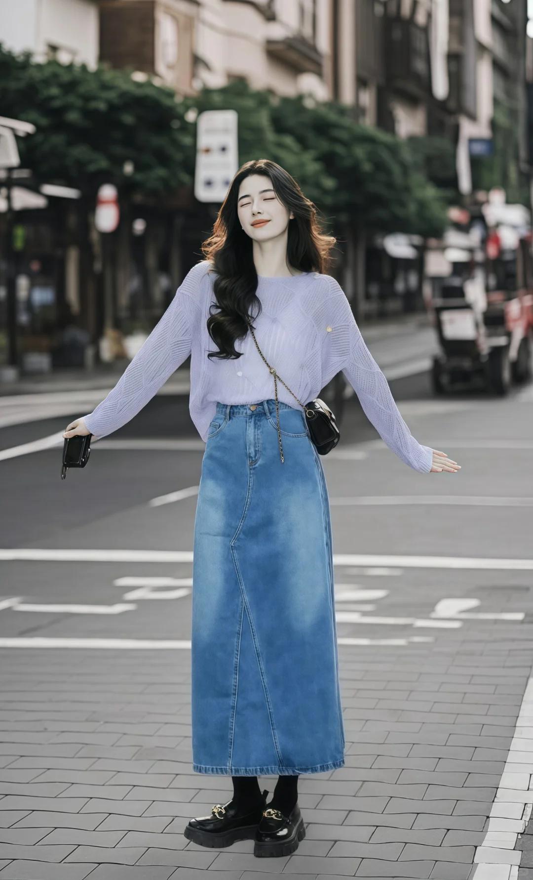 Vì sao váy denim lại là món đồ nên sắm? Câu trả lời gói gọn trong 2 chữ "hack tuổi"- Ảnh 10. Vì sao váy denim lại là món đồ nên sắm? Câu trả lời gói gọn truc tiep bong da hom nay 2 chữ "hack tuổi"- Ảnh 10.
