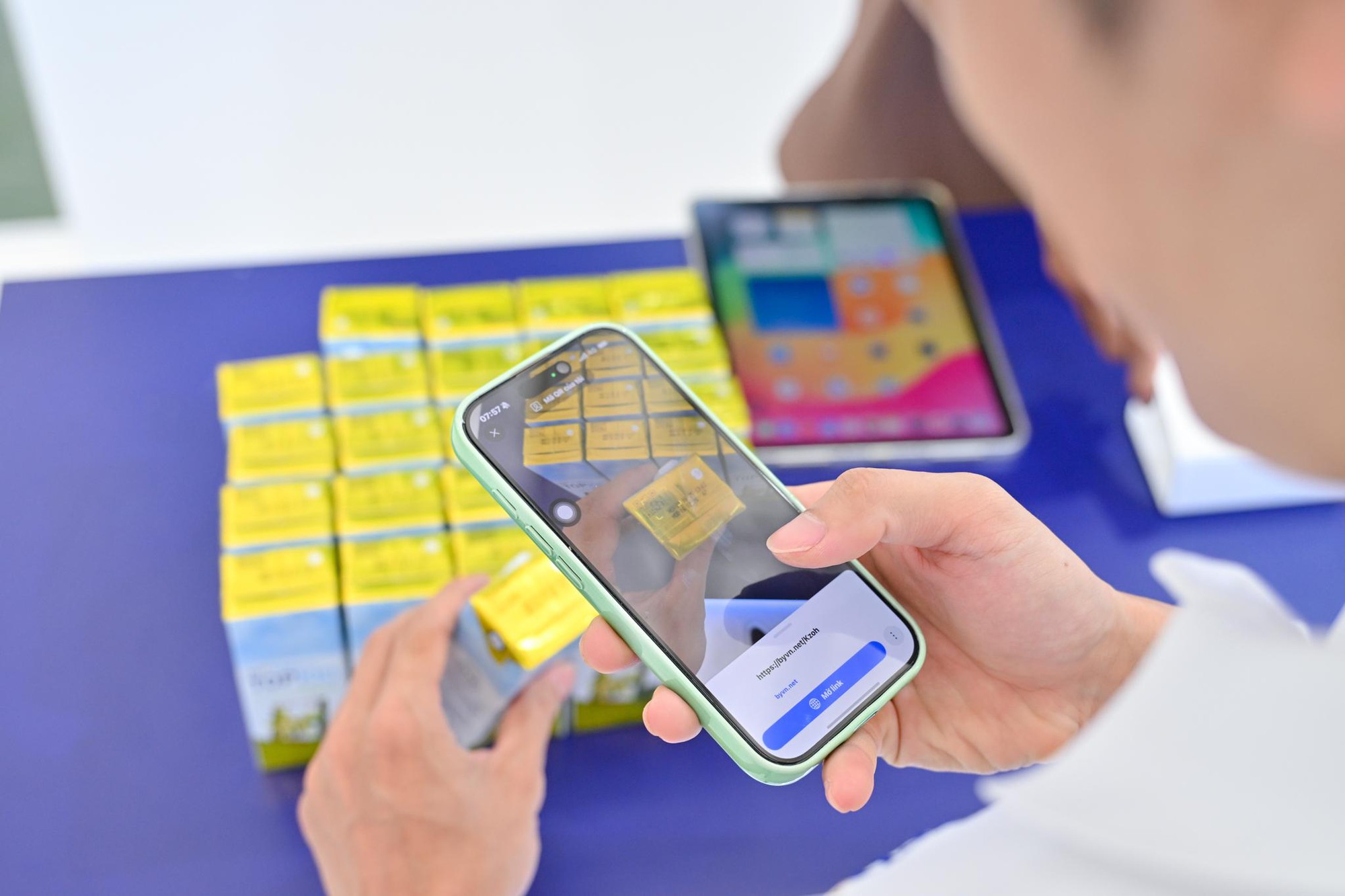 Mã QR truy xuất nguồn gốc: Điểm nhấn công nghệ tại Khu trưng bày Khởi nghiệp Kiến quốc- Ảnh 5.