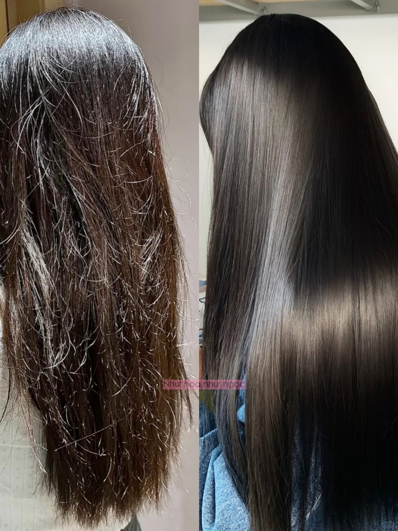 Thay vì hấp phục hồi ở tiệm, tôi ngâm tóc bằng trà xanh và không nghĩ mái tóc "khởi sắc" nhanh đến như vậy!- Ảnh 7. Thay vì hấp phục hồi ở tiệm, tôi ngâm tóc bằng trà xanh và không nghĩ mái tóc "khởi sắc" nhanh đến như vậy!- Ảnh 7.