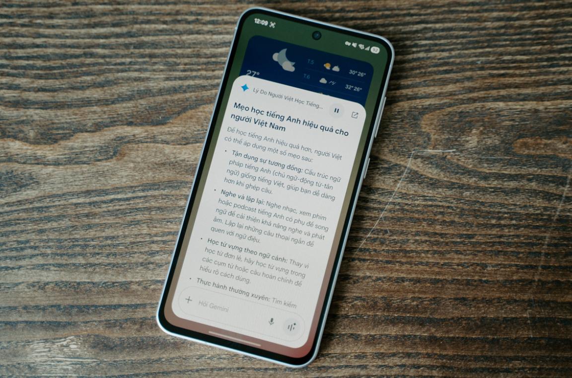 Gen Z đã có trợ thủ Gemini Live cùng Galaxy A56 xem bong da truc tiep nhanh nhat để học tập, làm nhóm và chill cực hiệu quả- Ảnh 2.