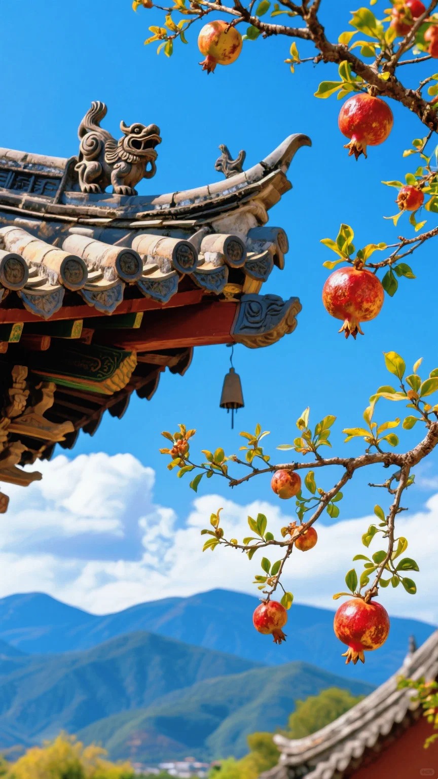Dạo này MXH xứ Trung ngập tràn hình ảnh một cây lựu cổ: Hóa ra "kho báu mùa thu" nằm ngay ở Tô Châu!- Ảnh 3. Dạo này MXH xứ lich bong da truc tiep ngập tràn hình ảnh một cây lựu cổ: Hóa ra "kho báu mùa thu" nằm ngay ở Tô Châu!- Ảnh 3.
