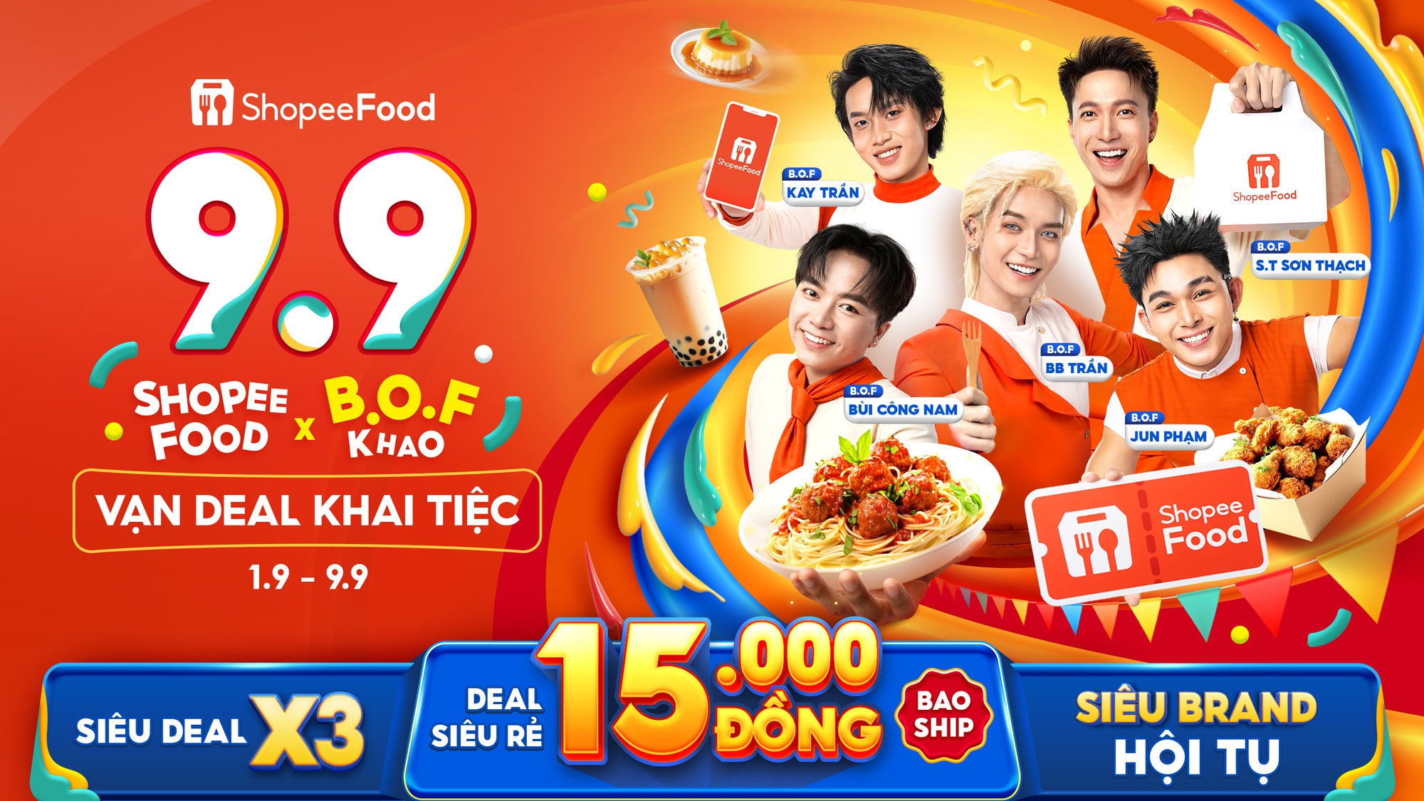 Nạp năng lượng cho năm học mới cùng loạt deal ShopeeFood 9.9- Ảnh 1. Nạp năng lượng cho năm học mới cùng loạt deal ShopeeFood 9.9- Ảnh 1.