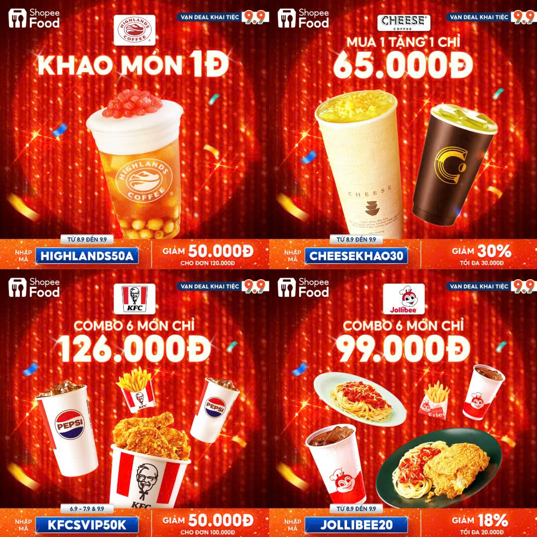 Nạp năng lượng cho năm học mới cùng loạt deal ShopeeFood 9.9- Ảnh 3. Nạp năng lượng cho năm học mới cùng loạt deal ShopeeFood 9.9- Ảnh 3.
