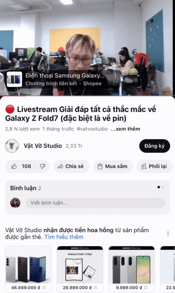 Shopee và YouTube Shopping khuấy đảo đường đua affiliate 9.9, hàng loạt KOL công nghệ nhập cuộc- Ảnh 2. Shopee và truc tiep bong da hom nay khuấy đảo đường đua affiliate 9.9, hàng loạt KOL công nghệ nhập cuộc- Ảnh 2.